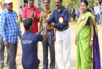 Cholan College of Education Kanchipuram Sports Day Celebration photo 2